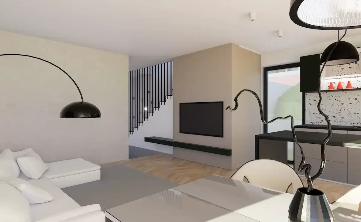 Hisa B pogled proti stopnicam copy